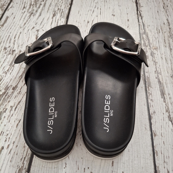 J/Slides NYC Women's Slides Size 6.5 - Picture 3 of 8